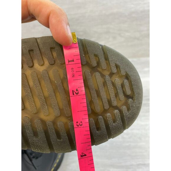 Dr. Martens Air Wair Zavala J Womens Boot Combat Leather Shoes US 4 Black - Picture 9 of 9